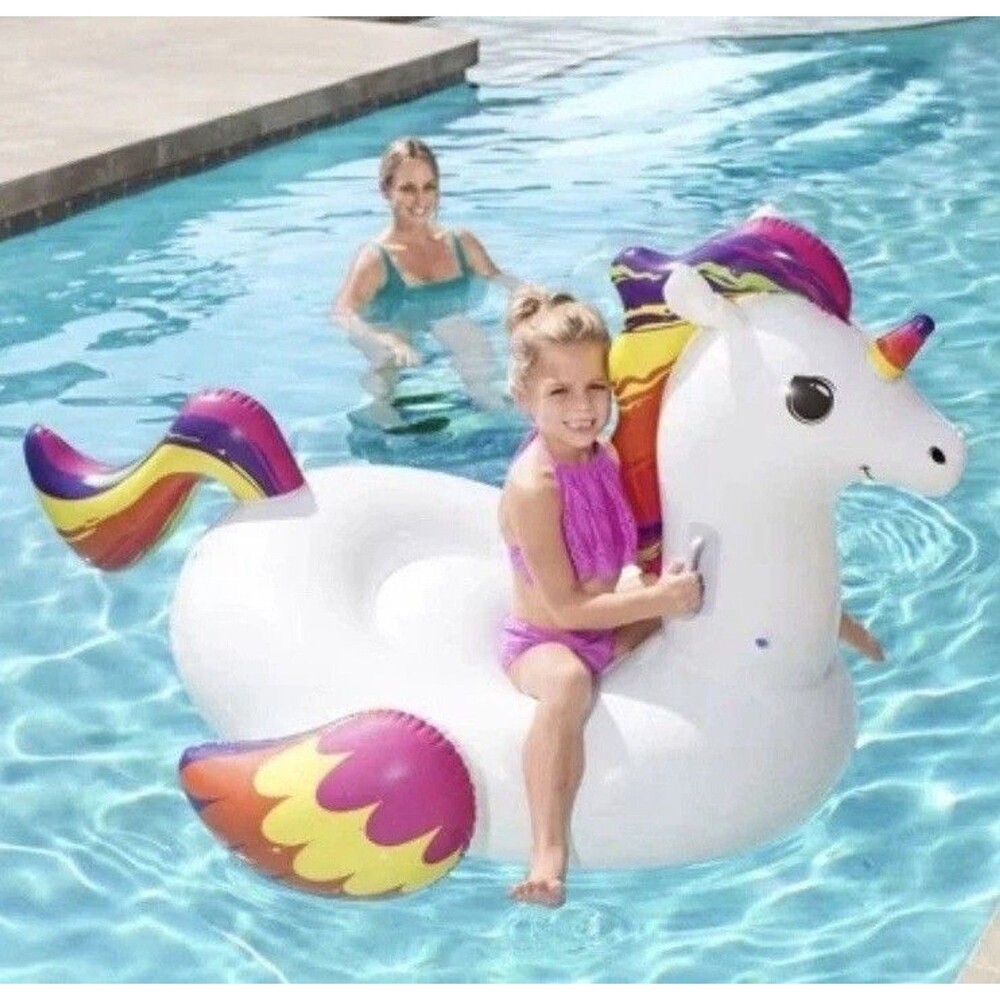 Bestway H2OGO Unicorn Pool Float Kids Ride On Inflatable 59in PVC